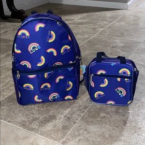 Backpack and lunchbox set